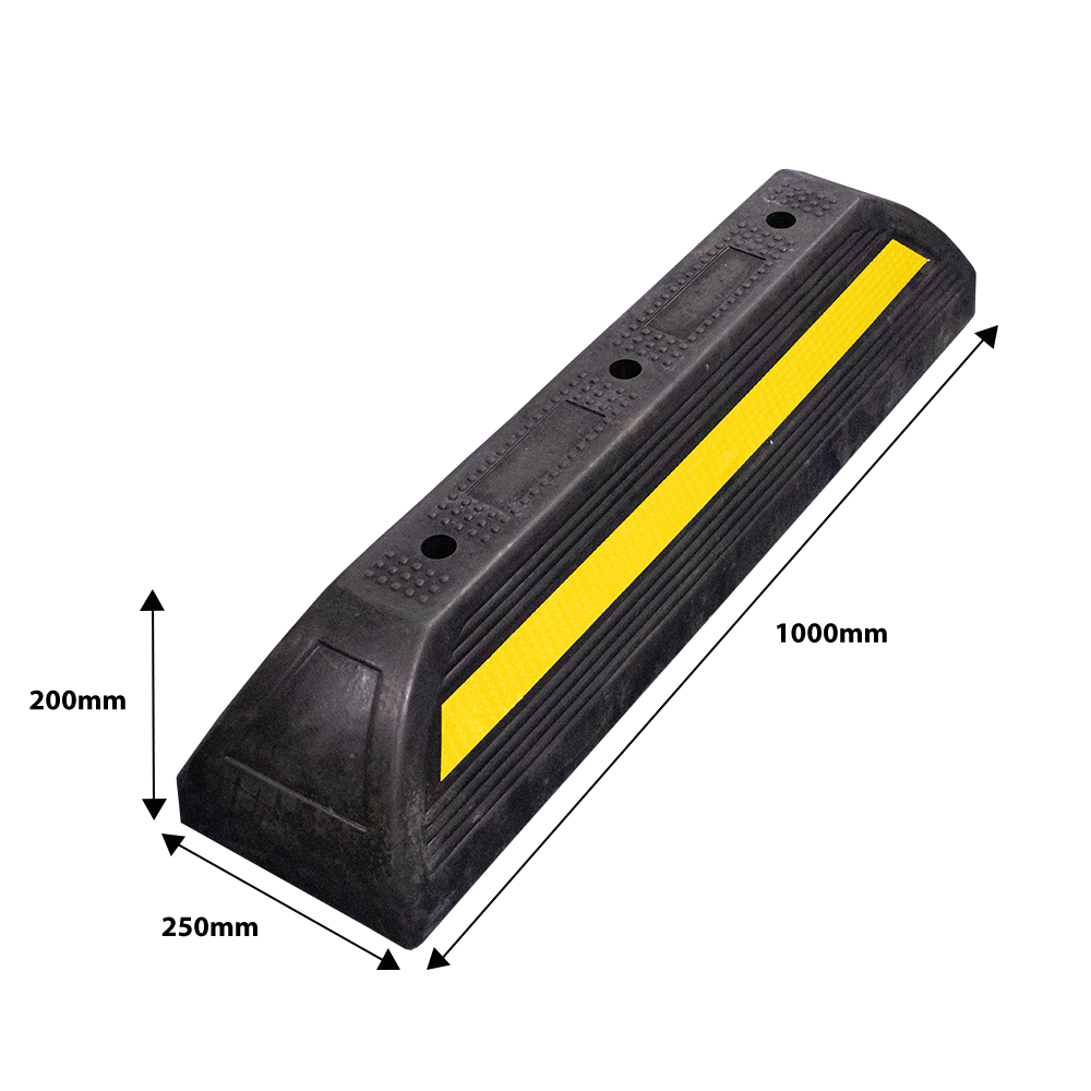 HGV Truck Wheel Parking Stop - 1000 x 250 x 200mm