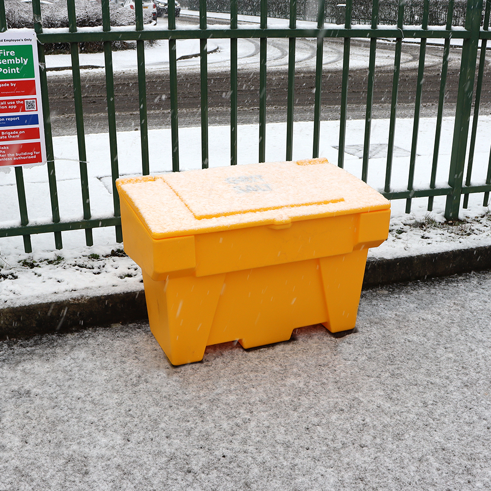 Pathfinder 200 Litre Lockable Yellow Grit Bin