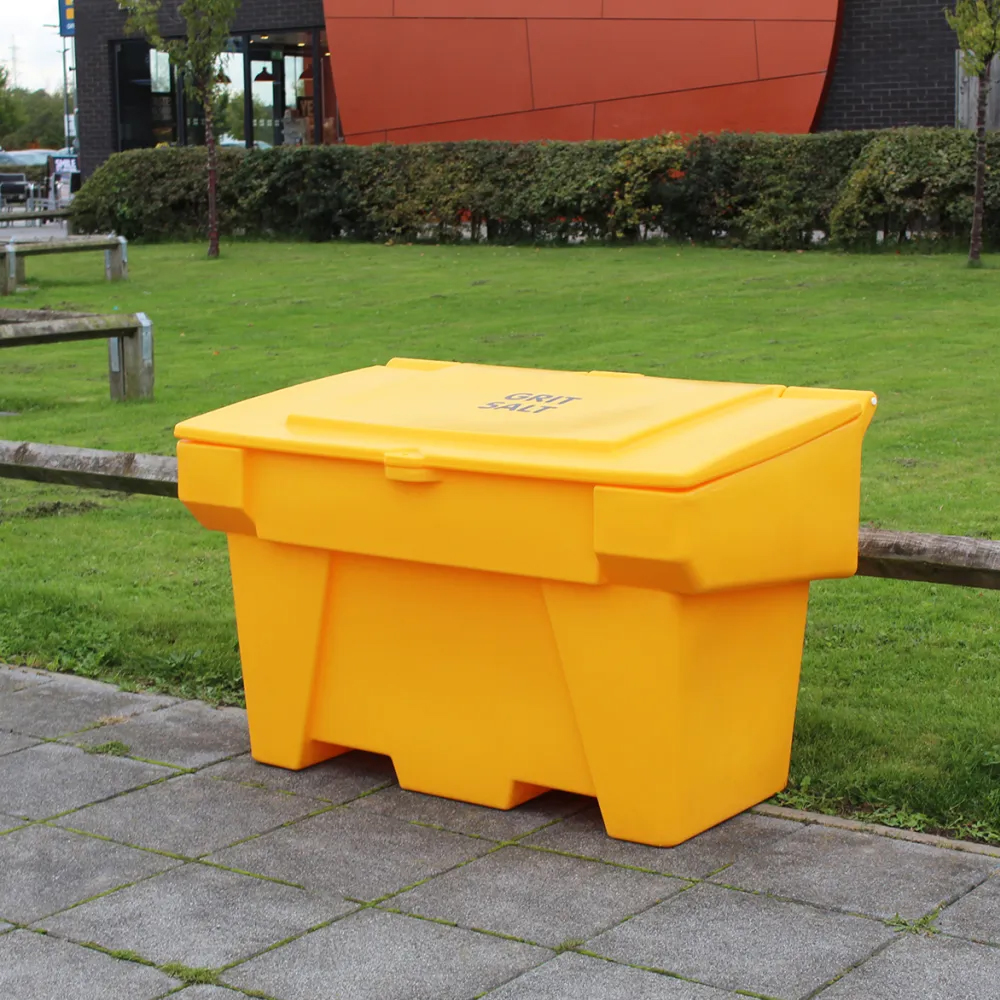Pathfinder 200 Litre Lockable Yellow Grit Bin
