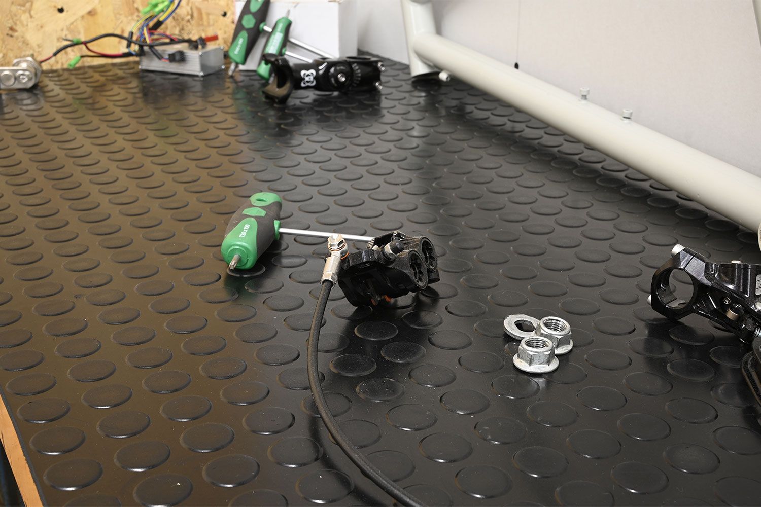 Penny Dot Rubber Matting