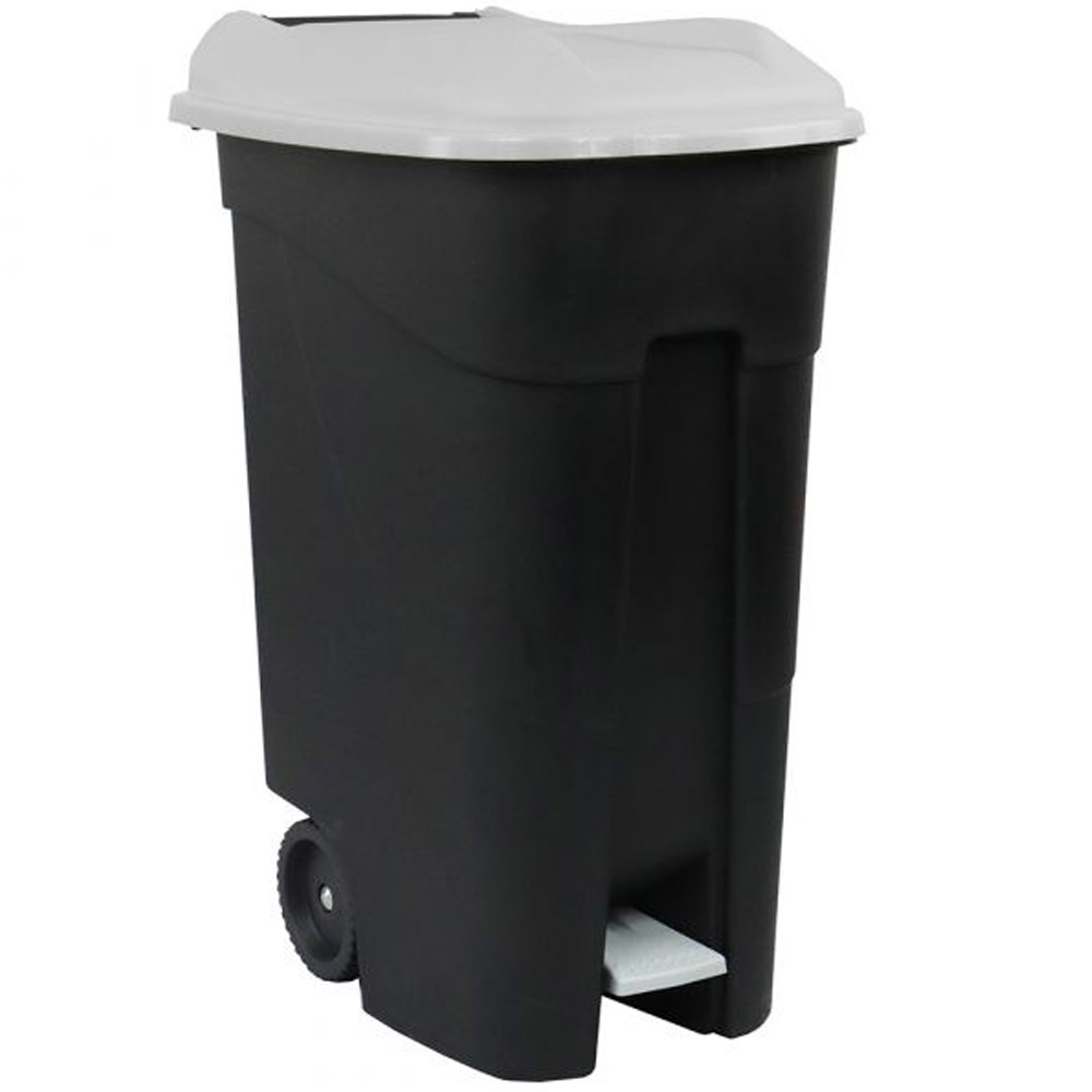 Pedal Operated Wheelie Bin - 80 Litre