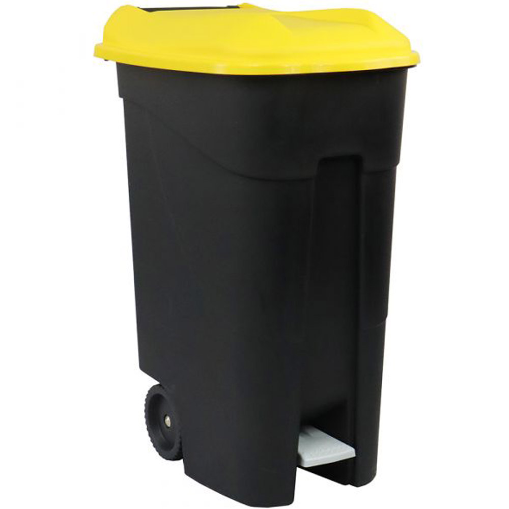 Pedal Operated Wheelie Bin - 80 Litre