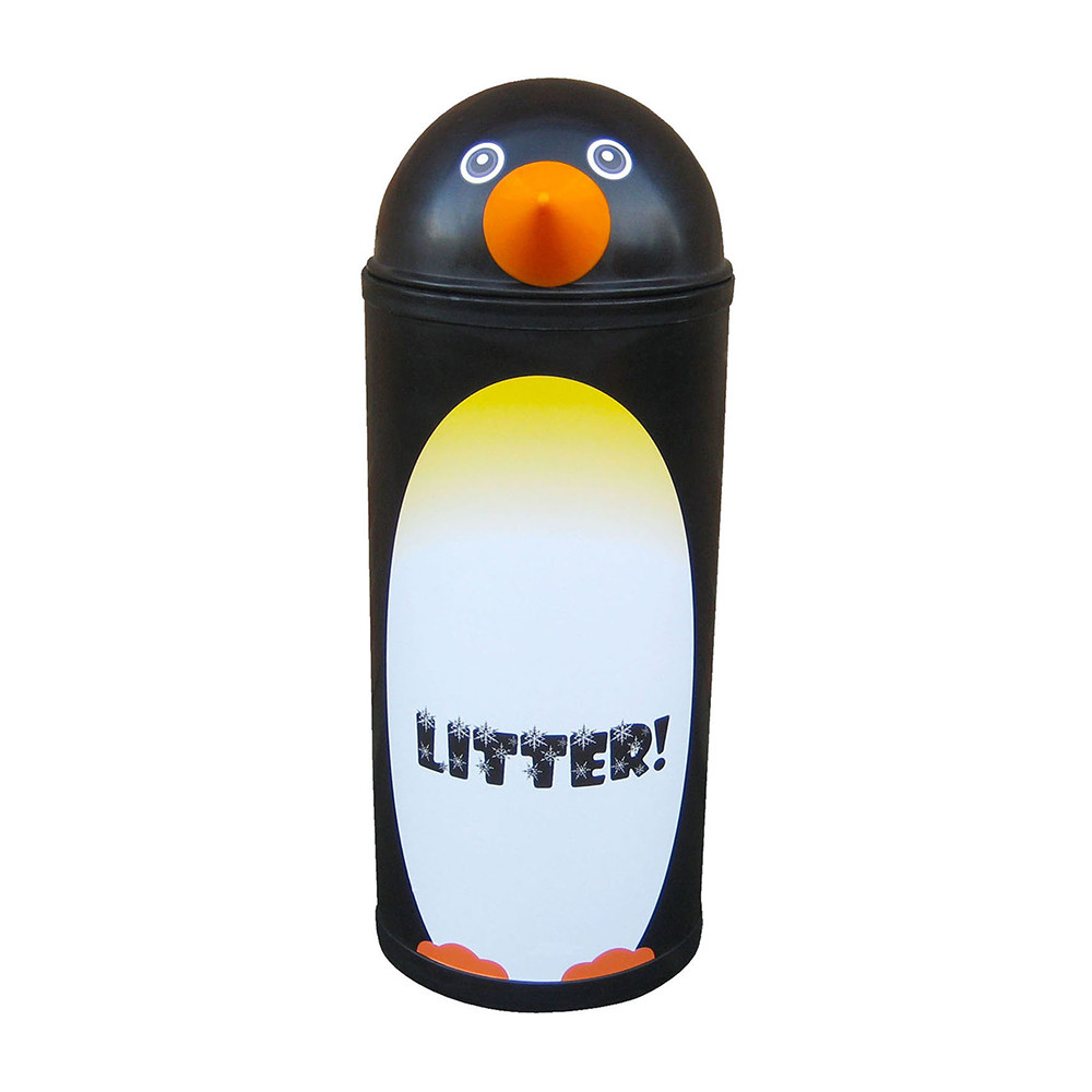 Animal Kingdom Penguin Litter Bin