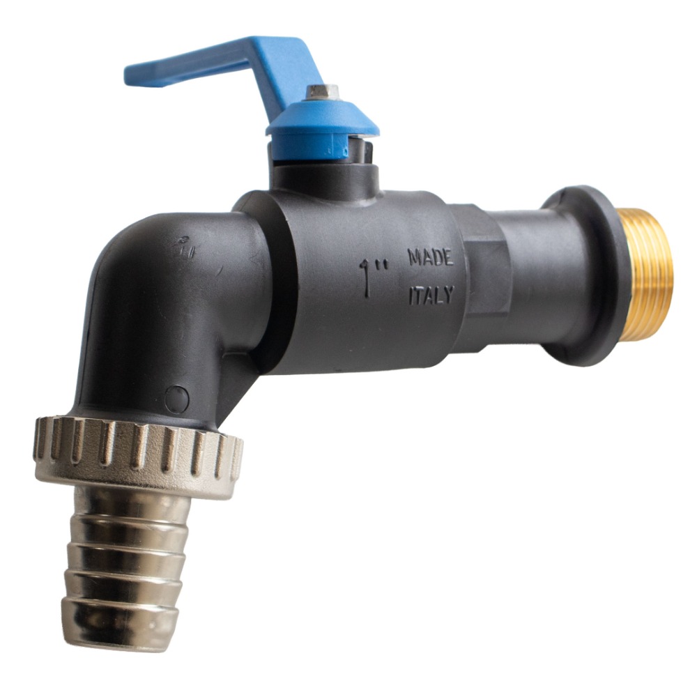 Frost Resistant Tap 1" BSP / 1" Hose Barb