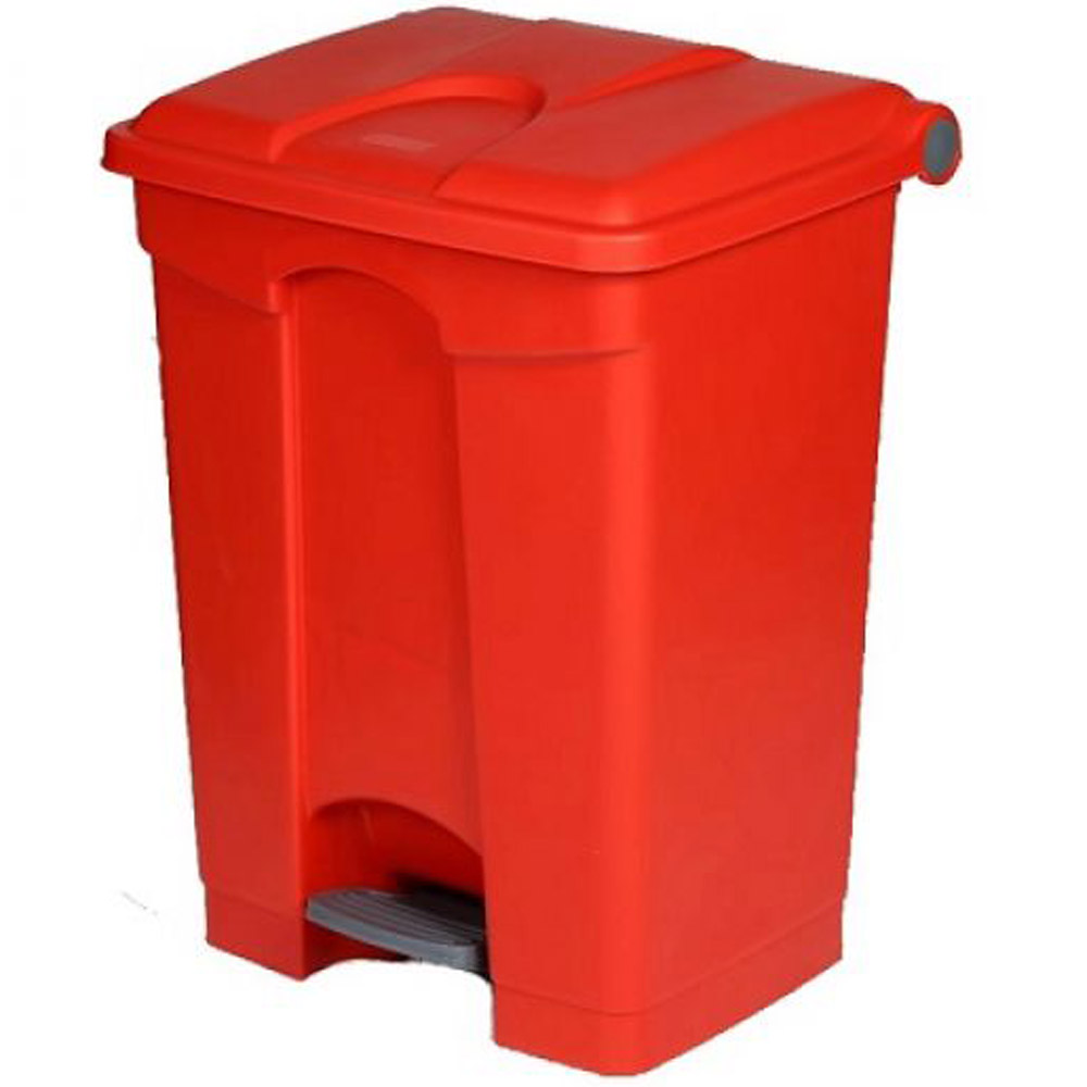 Plastic Pedal Operated Litter Bin - 30 to 90 Litres