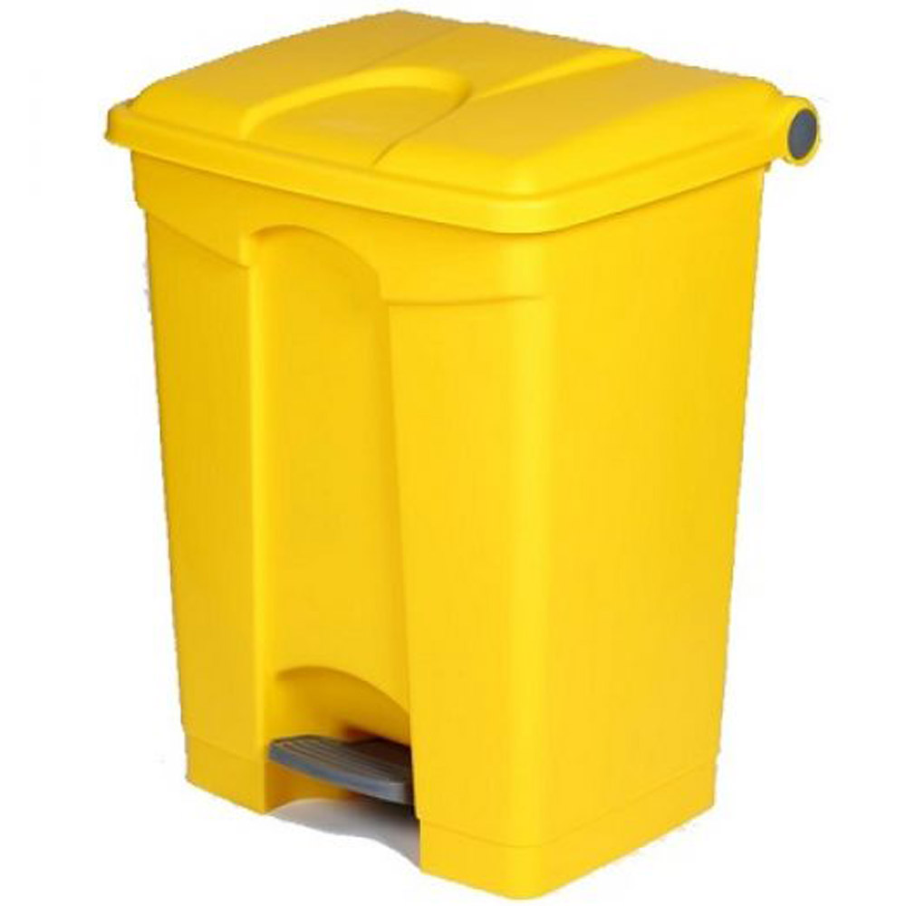 Plastic Pedal Operated Litter Bin - 30 to 90 Litres