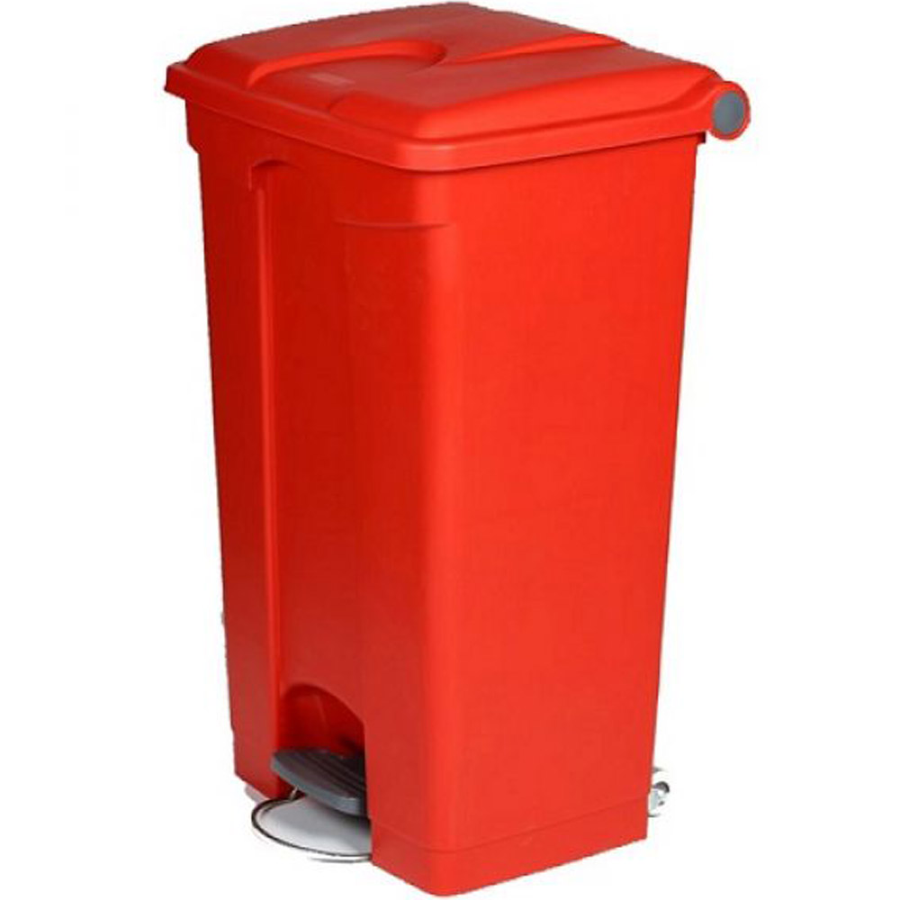Plastic Pedal Operated Litter Bin - 30 to 90 Litres