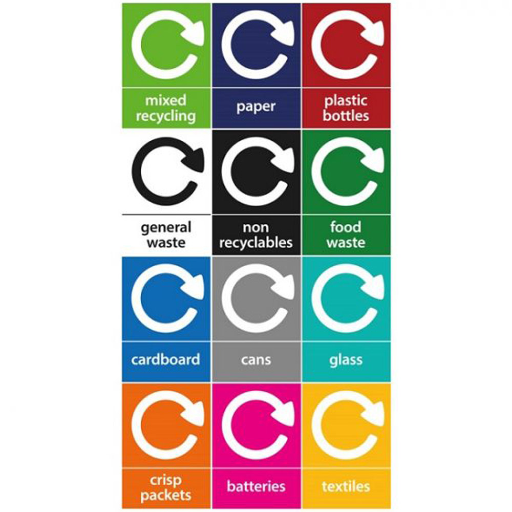 Push Flap Litter Bin