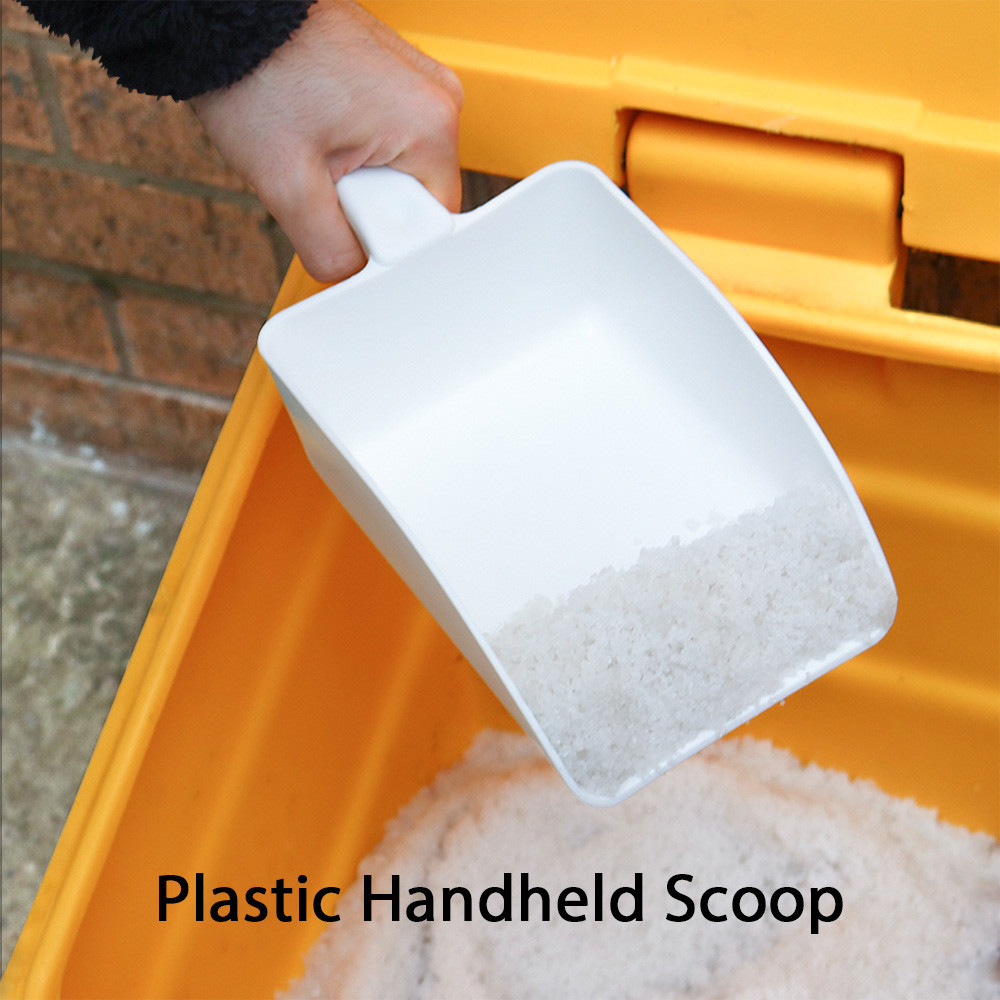 2 Cu Ft Lockable Grit Bin - 50 Litre / 50 kg Capacity