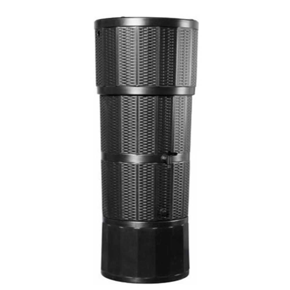 150 Litre Rattan Effect Water Butt Kit