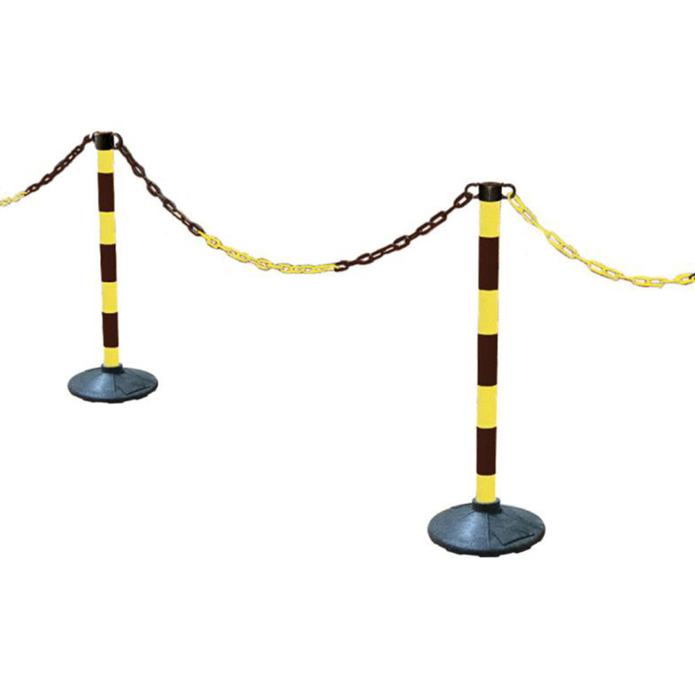 Plastic Posts with Chain - Kingfisher Direct Ltd