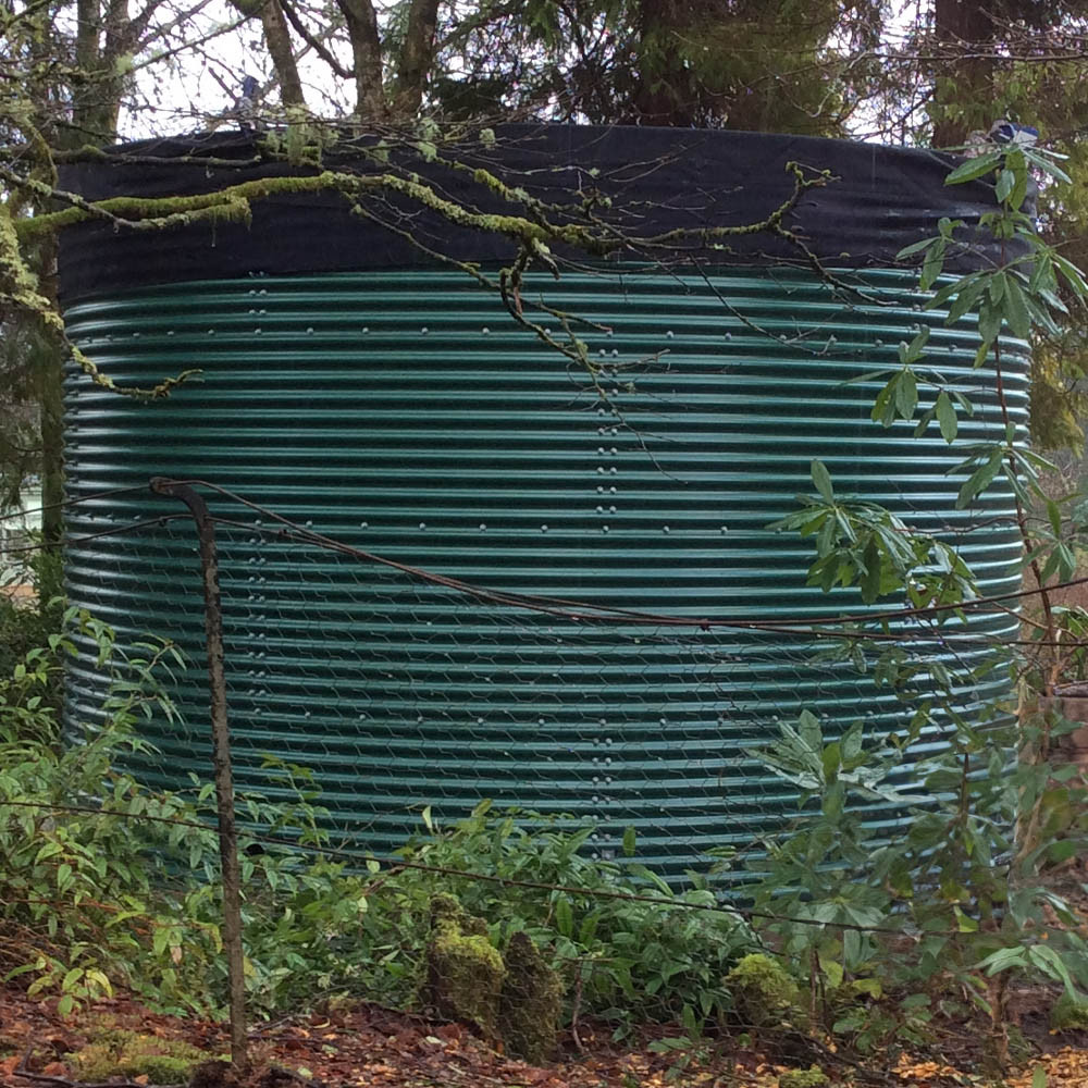 144000 Litres Galvanised Steel Water Tank with Liner
