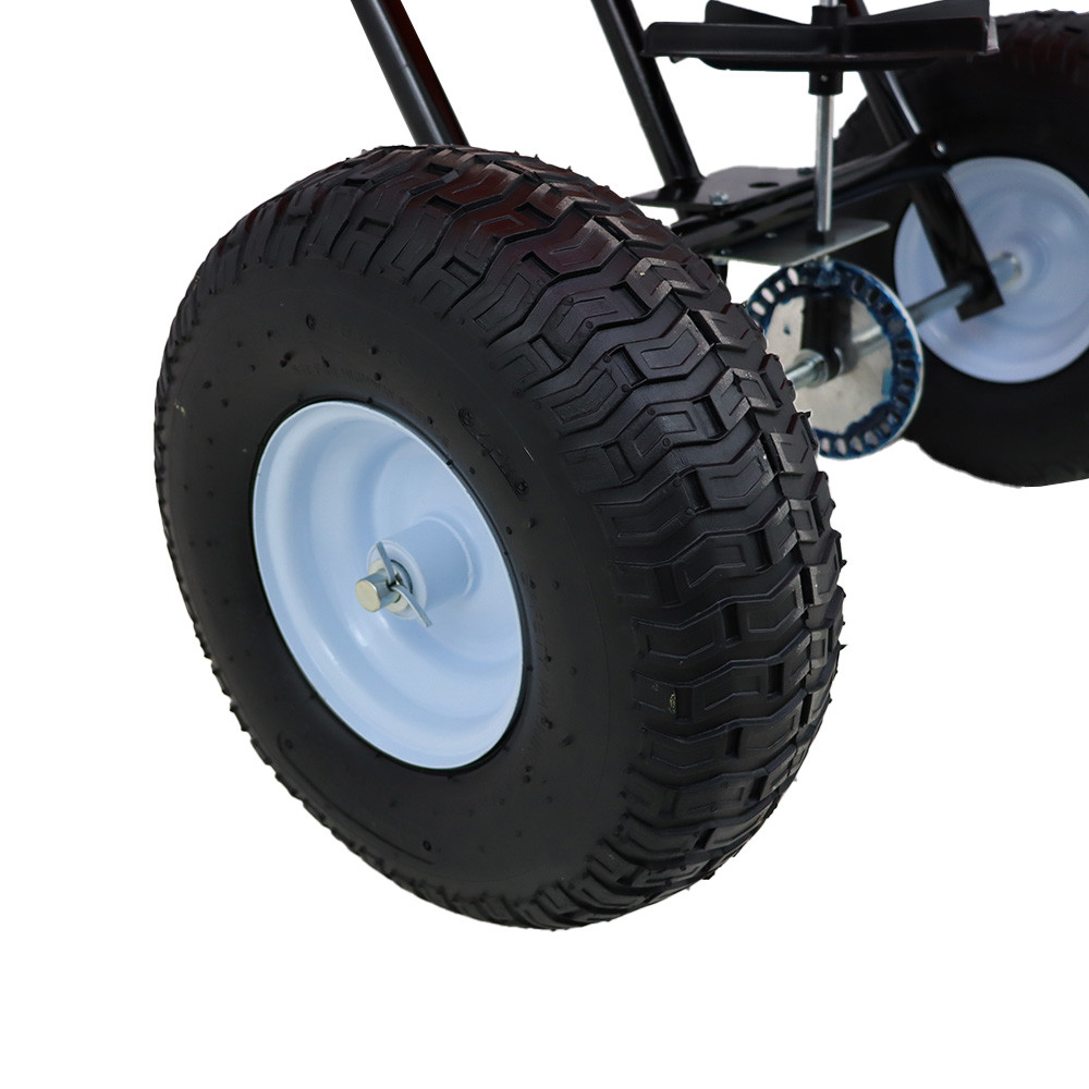 EverTough Pro Salt Spreader - 57kg Capacity - With Raincover