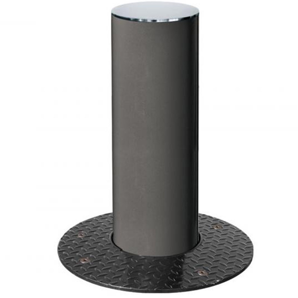 Steel Retractable Bollard with Stainless Steel Top