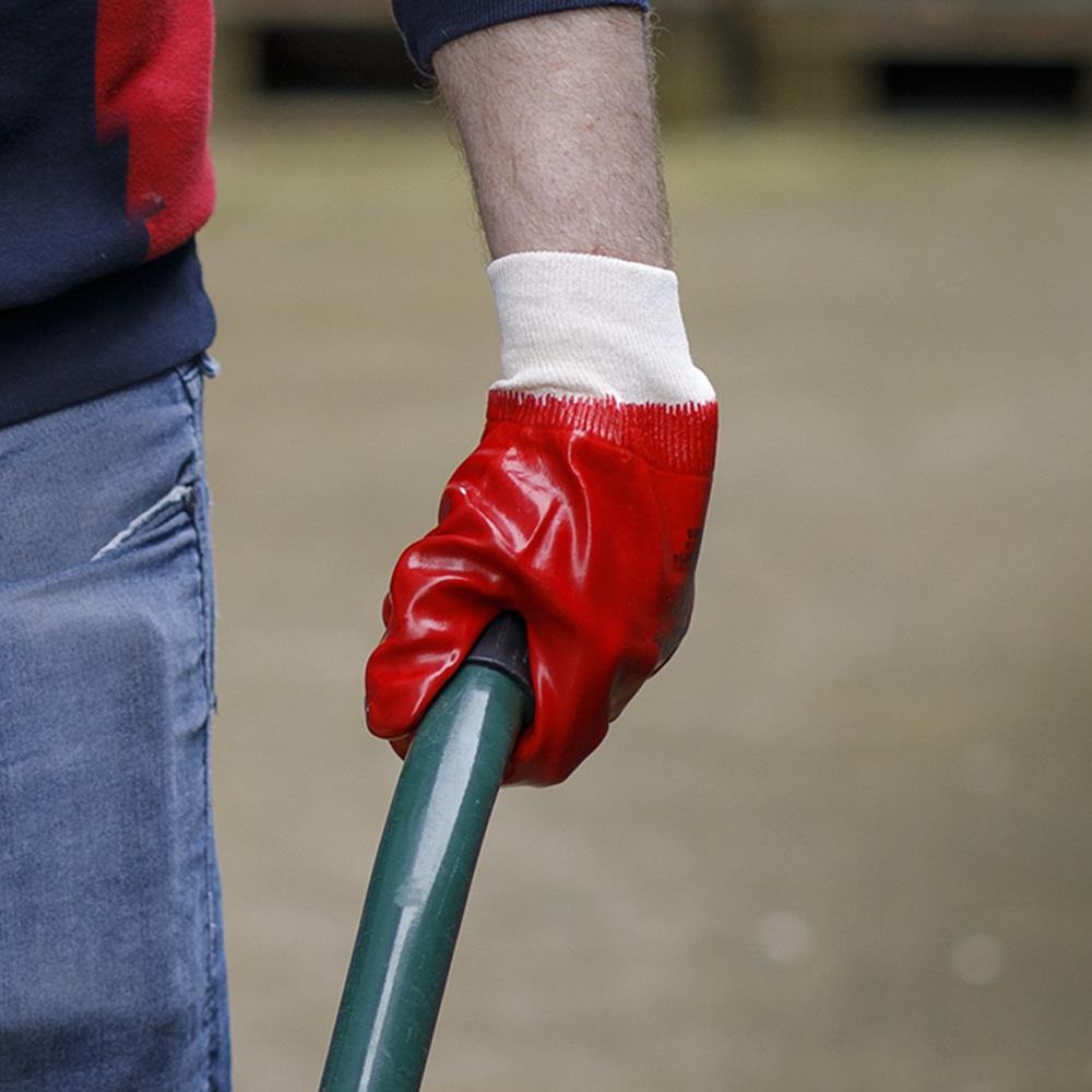 Sealey PVC Oil Resistant Gloves - Pack of 12 Pairs