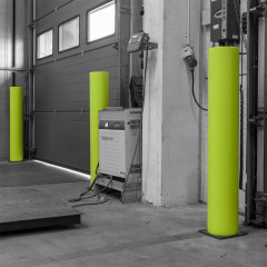 Warehouse Safety Bollard - 600mm to 1200mm Tall