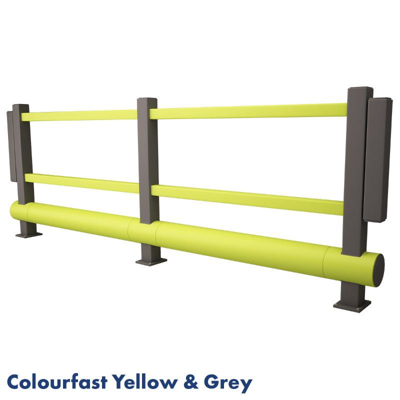 Single Bumper Pedestrian Safety Protection Barrier
