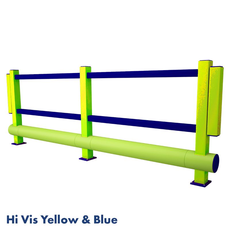Single Bumper Pedestrian Safety Protection Barrier
