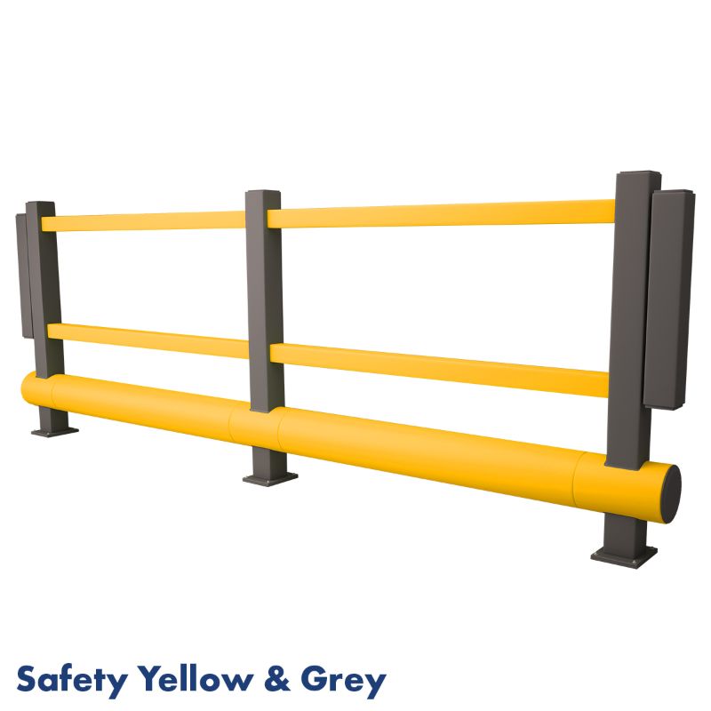 Single Bumper Pedestrian Safety Protection Barrier