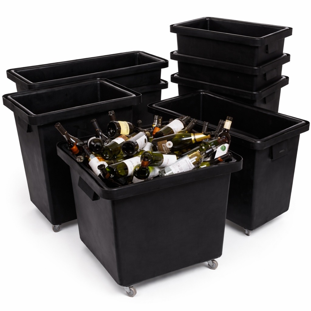 Recycled Bottle Bin - 135 to 185 Litres