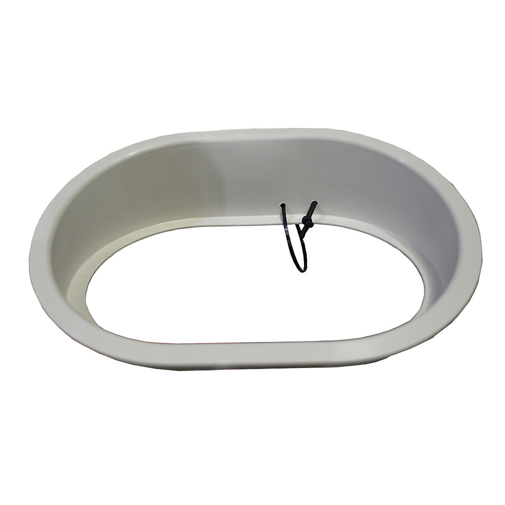 Sack Holder - Wall or Post Mountable - White