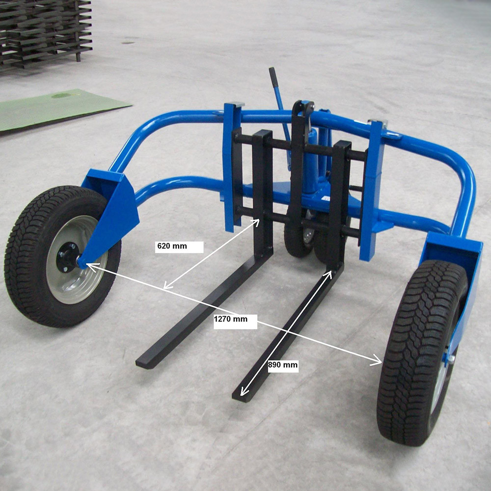 Adjustable Rough Terrain Pallet Truck - 1500kg