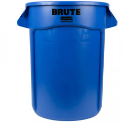 Rubbermaid BRUTE Round Container - 121 Litres - blue