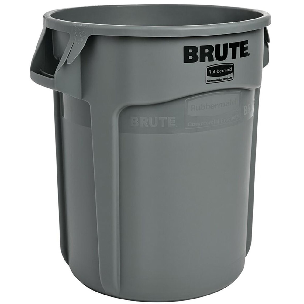 Rubbermaid BRUTE Round Container - 75 Litres - grey