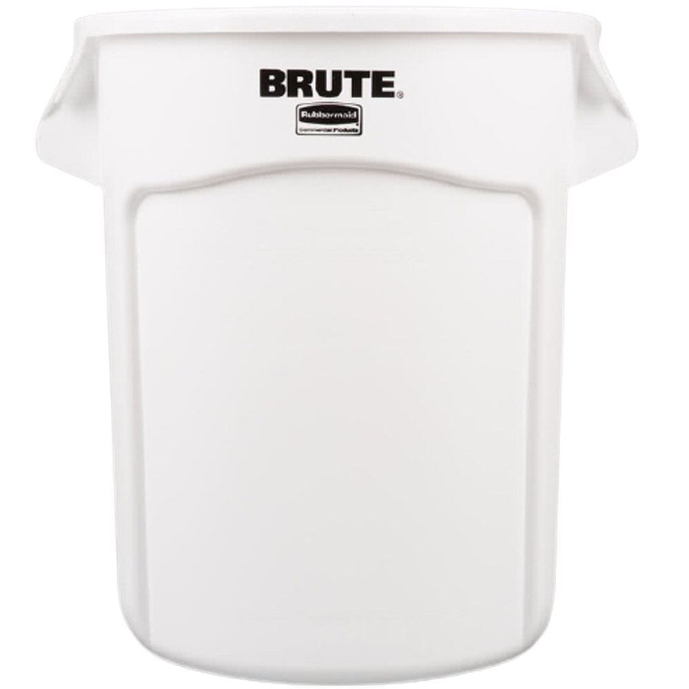 Rubbermaid BRUTE Round Container - 75 Litres - white