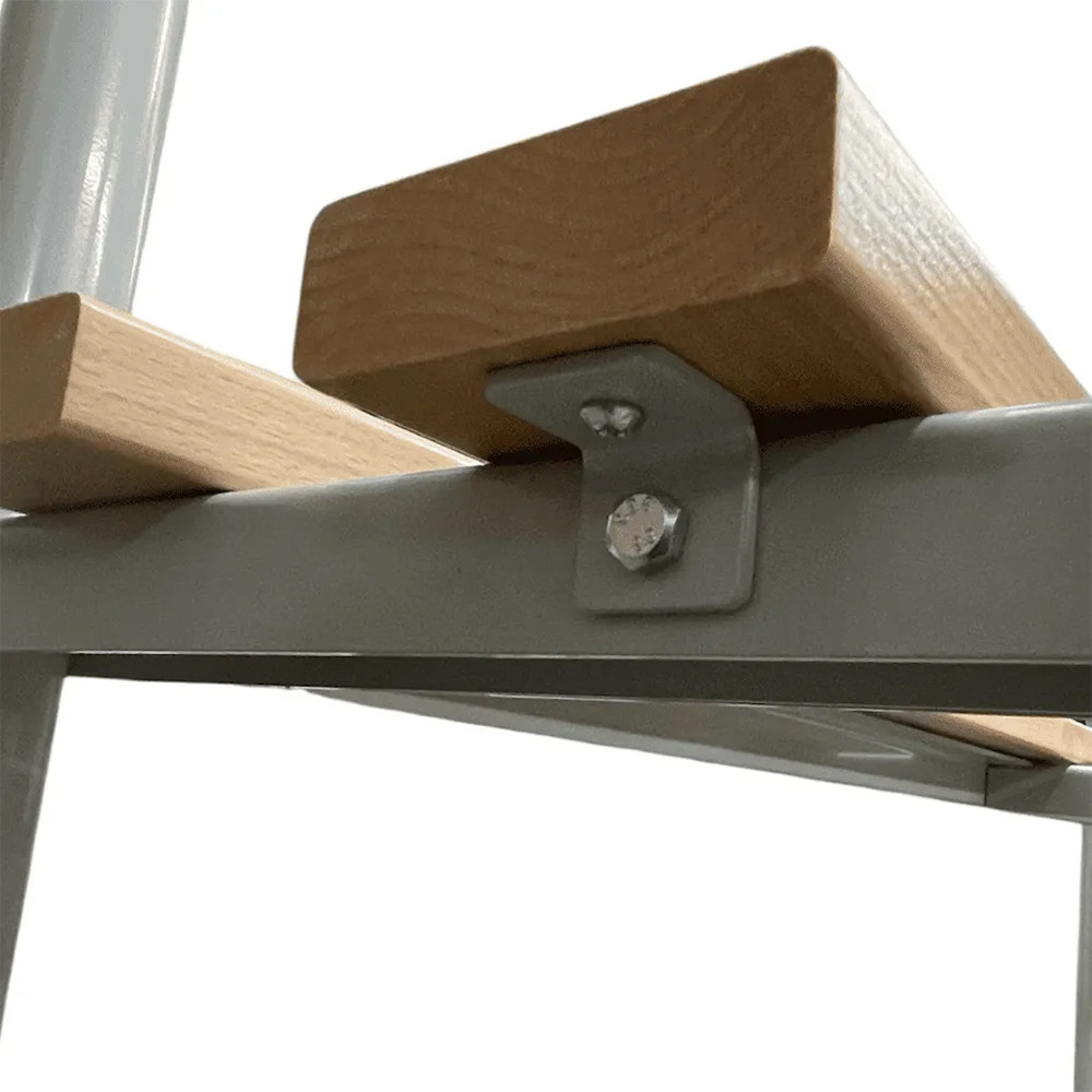 Single Sided Changing Room Benches with Hooks