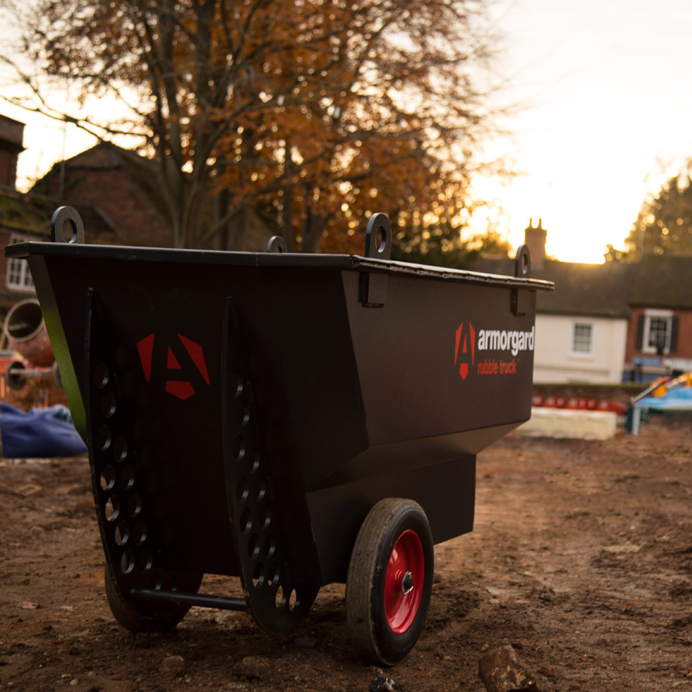 Armorgard 750kg Black Steel Rubble Truck