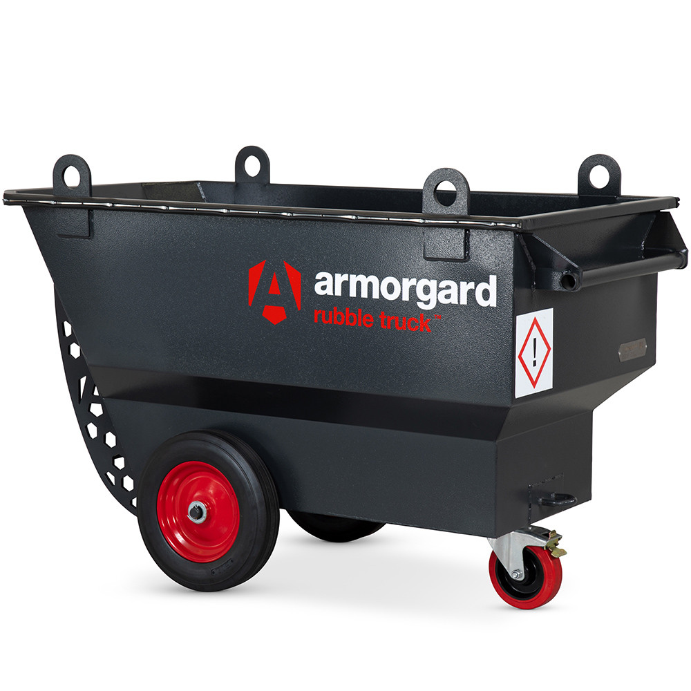 Armorgard 750kg Black Steel Rubble Truck