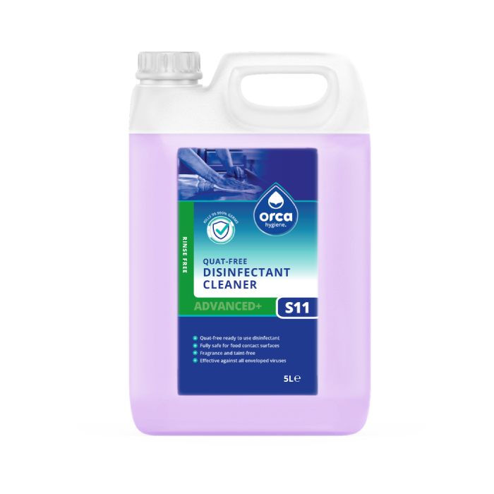 Orca Hygiene Quat-free Food Safe Disinfectant Cleaner