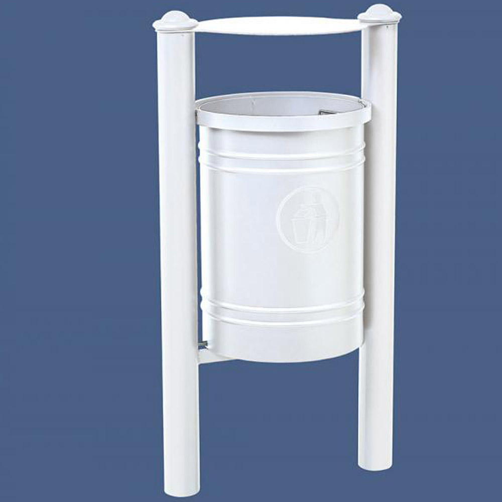 Santiago Hooded Litter Bin - 40 Litres
