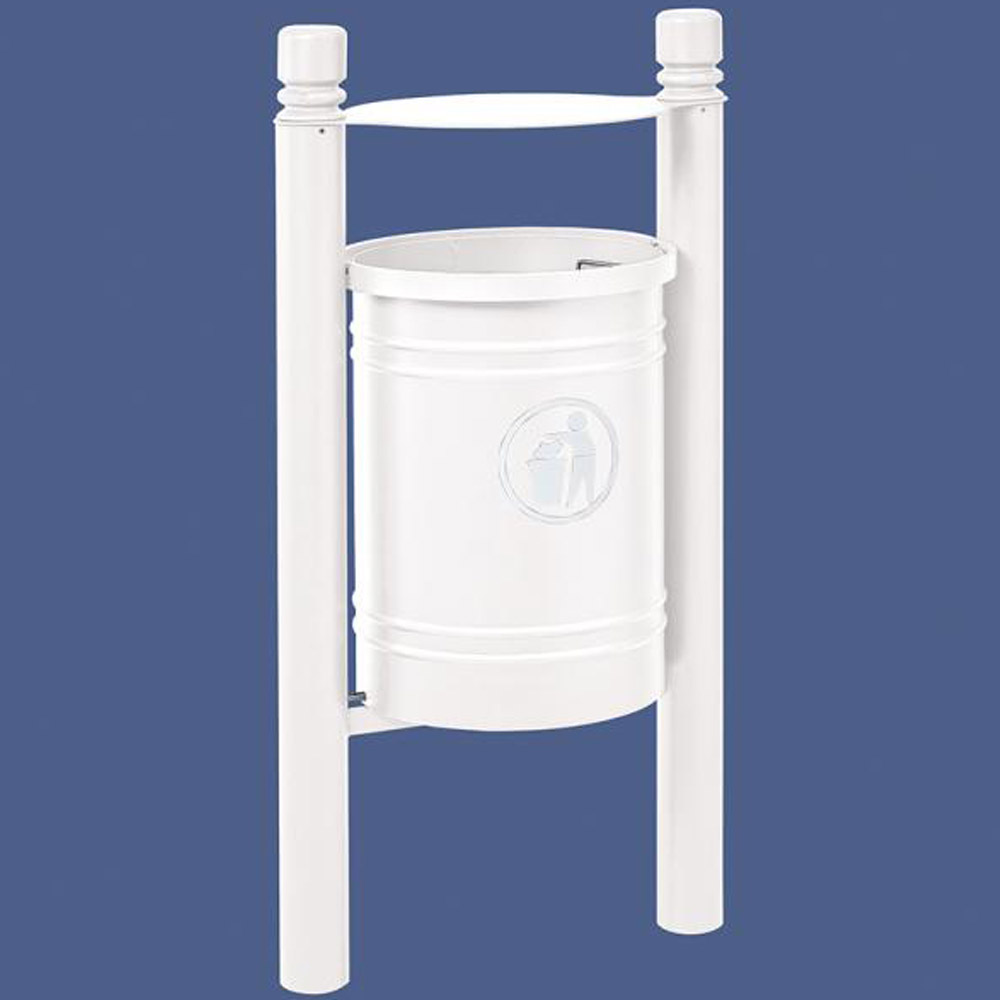 Santiago Hooded Litter Bin - 40 Litres
