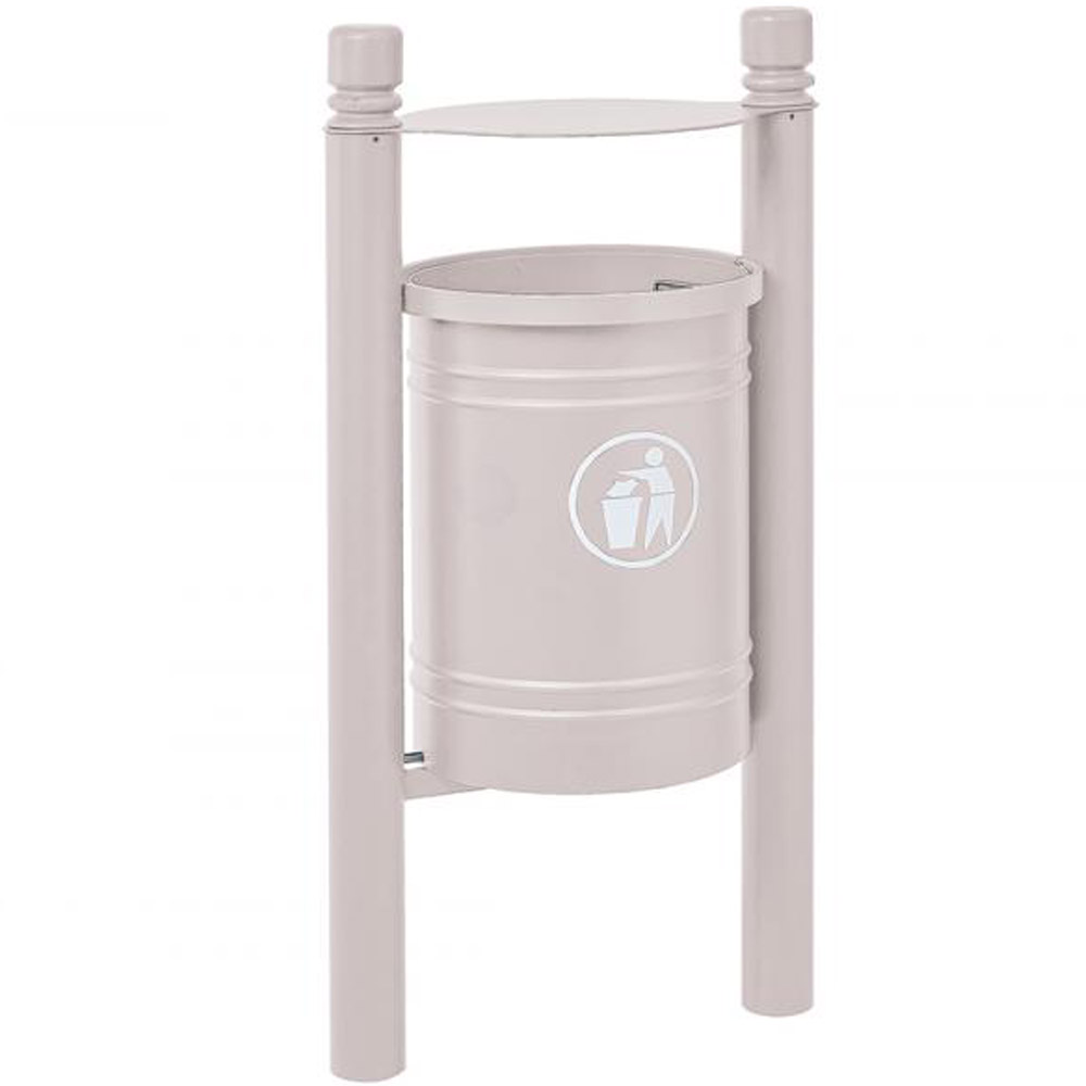 Santiago Hooded Litter Bin - 40 Litres