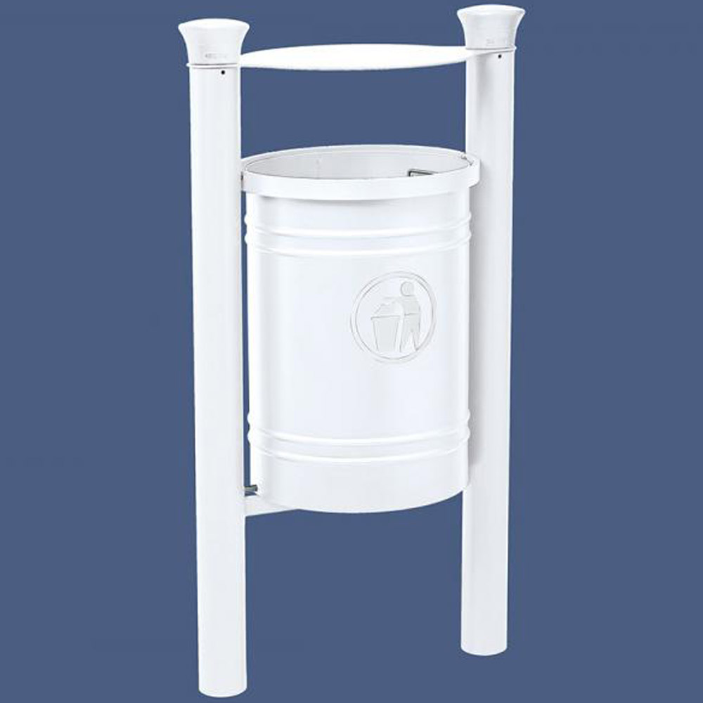 Santiago Hooded Litter Bin - 40 Litres