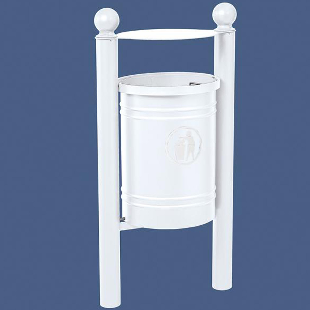 Santiago Hooded Litter Bin - 40 Litres