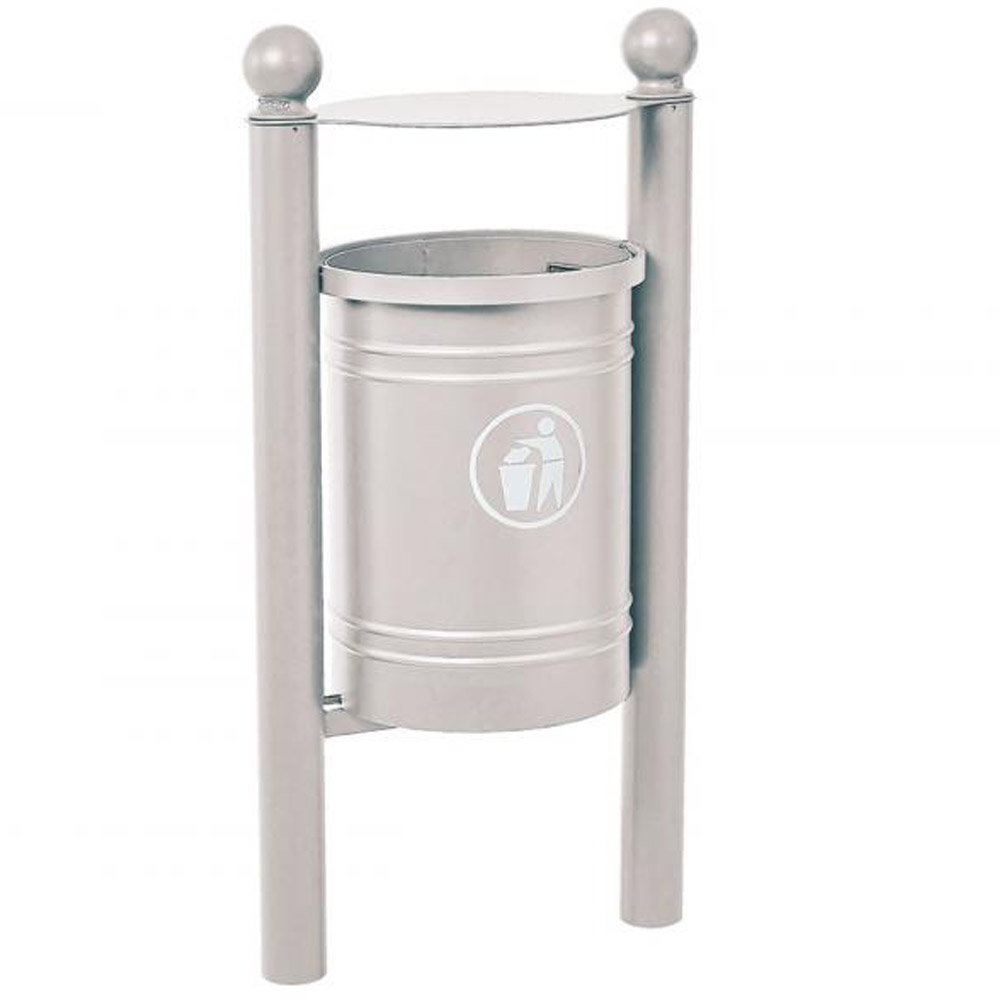 Santiago Hooded Litter Bin - 40 Litres