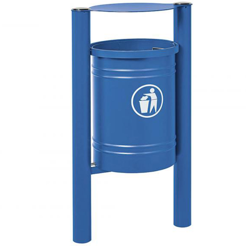 Santiago Hooded Litter Bin - 40 Litres