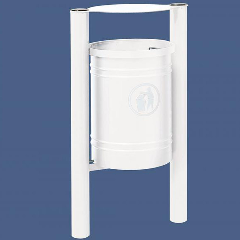Santiago Hooded Litter Bin - 40 Litres
