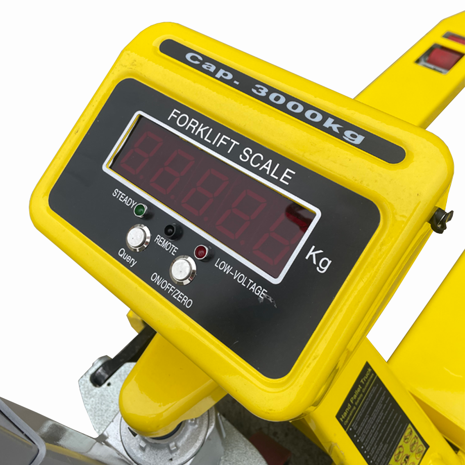 Scale Pallet Truck - 3000kg Capacity