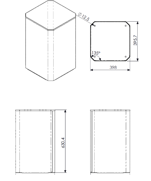 L17 112 Litre Galvanised Steel Liner