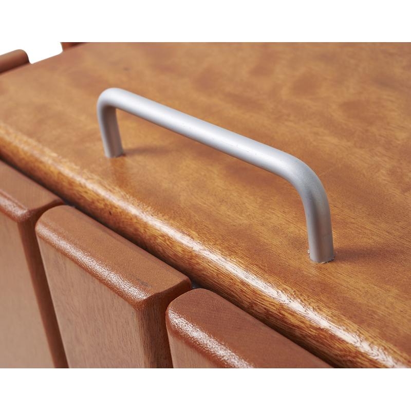 Seville Wooden Litter Bin - 100 Litre