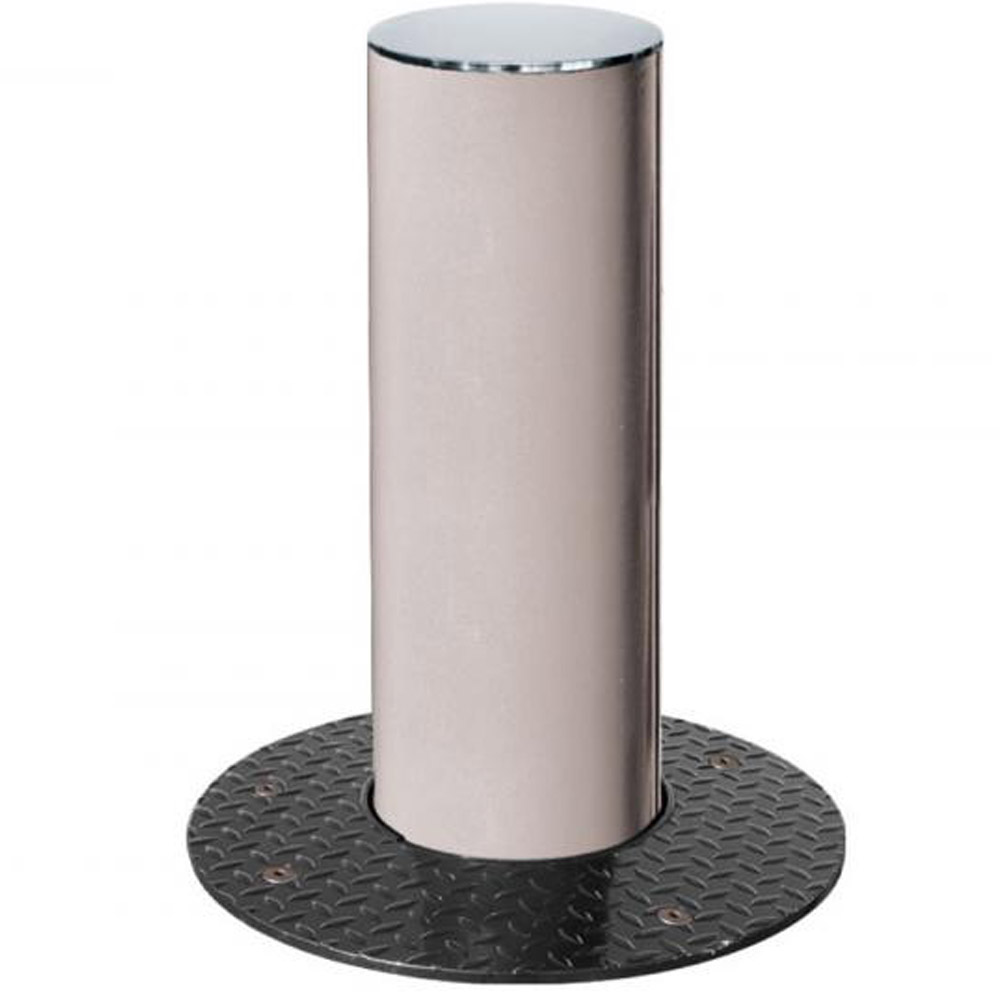 Steel Retractable Bollard with Stainless Steel Top