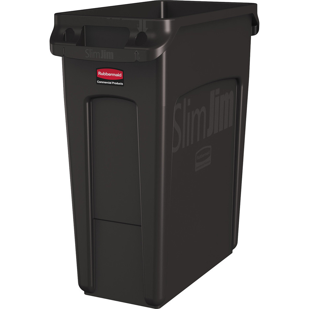 Slim Jim Recycling Bin - 60 Litre - Brown