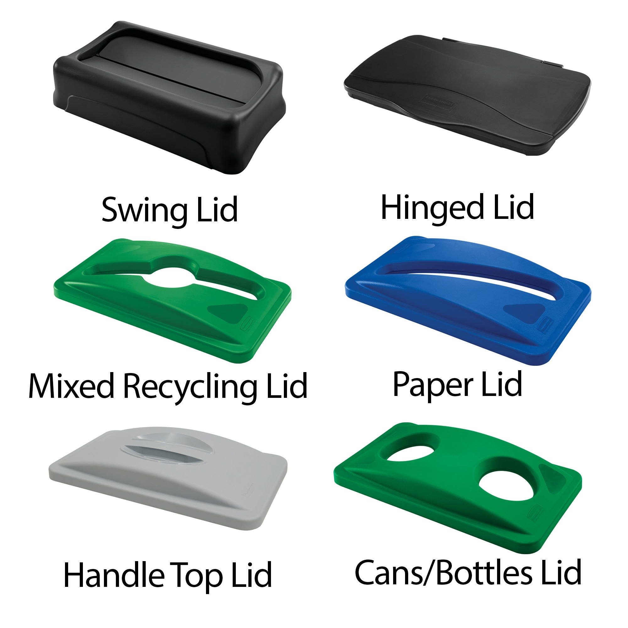 Rubbermaid Slim Jim Waste and Recycling Bin - 60 Litre