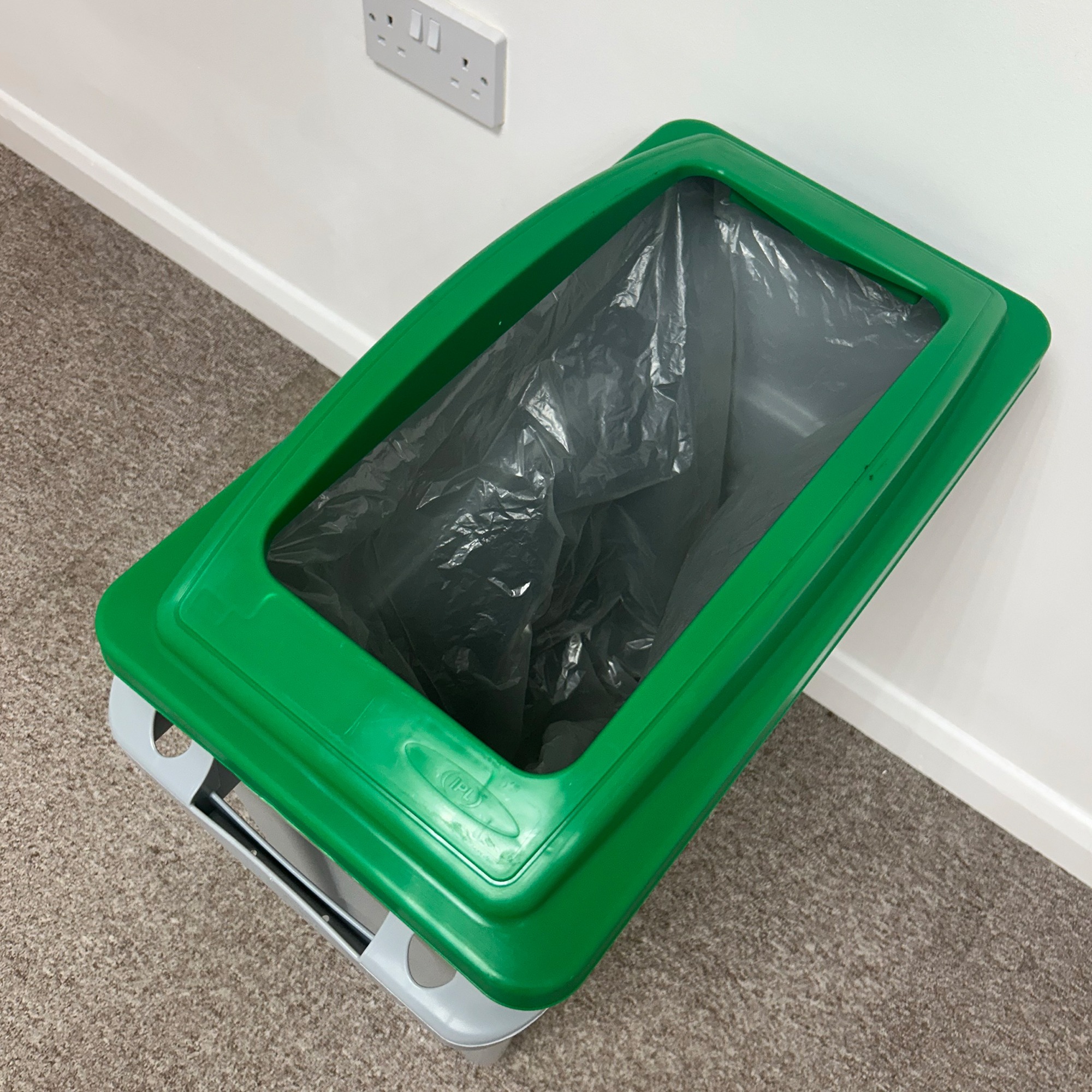 Simpler Recycling Rubbermaid Slim Jim Mixed Recycling Bin - 60 Litre