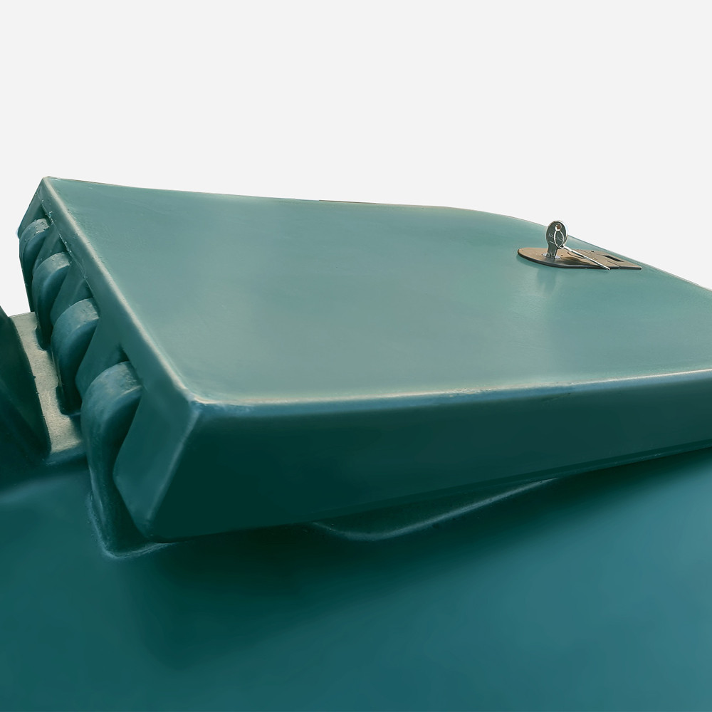 1250 Litre Atlantis Slimline Bunded Oil Tank