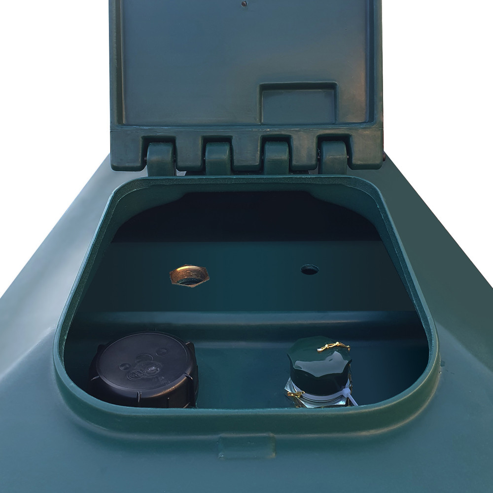 1250 Litre Atlantis Slimline Bunded Oil Tank